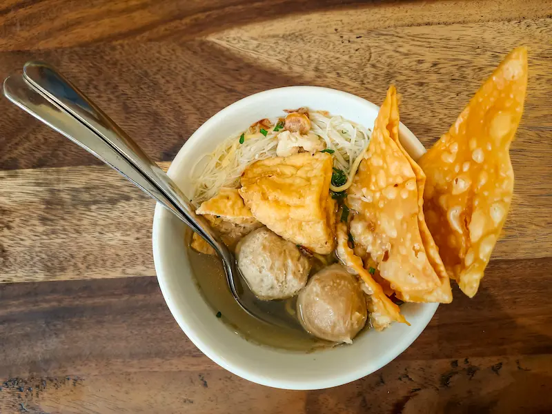Bakso Kuah atau Bakso Goreng